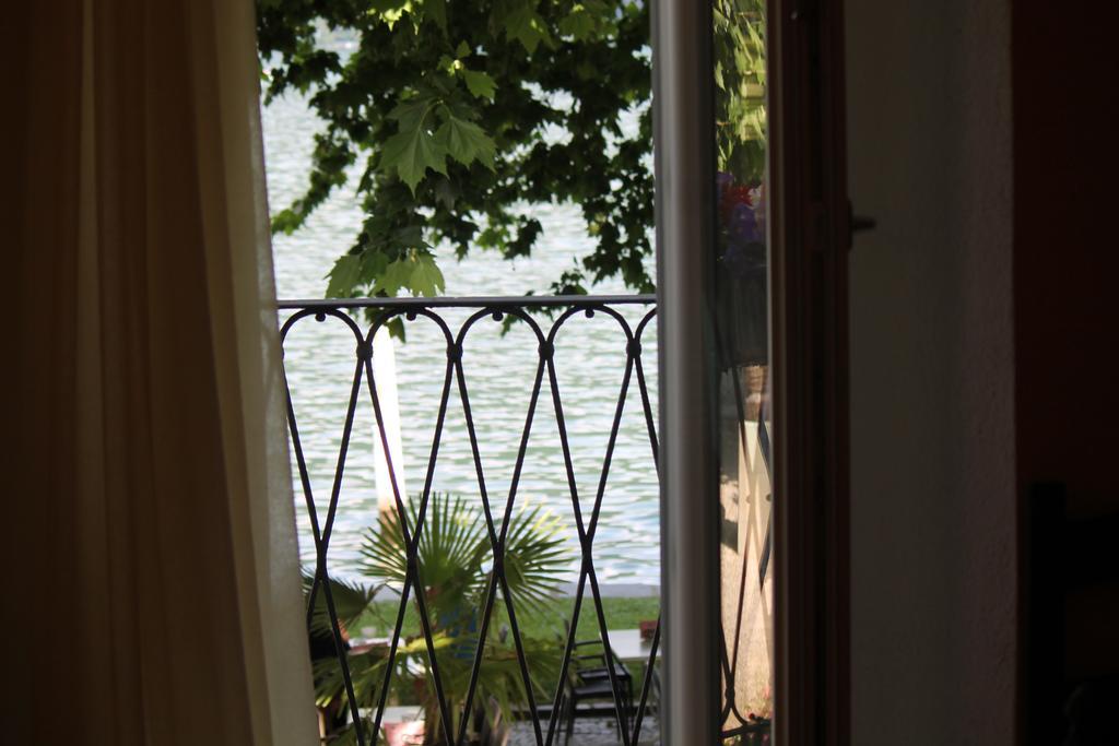 Osteria Battello Otel Caslano Dış mekan fotoğraf
