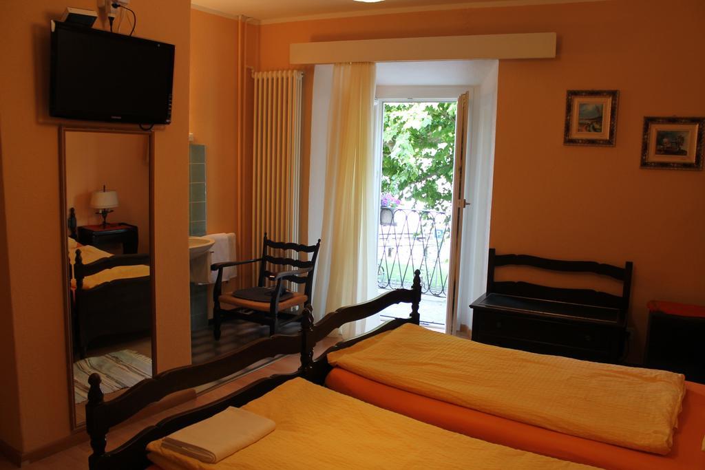 Osteria Battello Otel Caslano Dış mekan fotoğraf