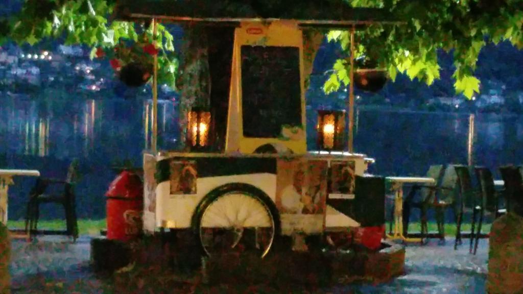 Osteria Battello Otel Caslano Dış mekan fotoğraf