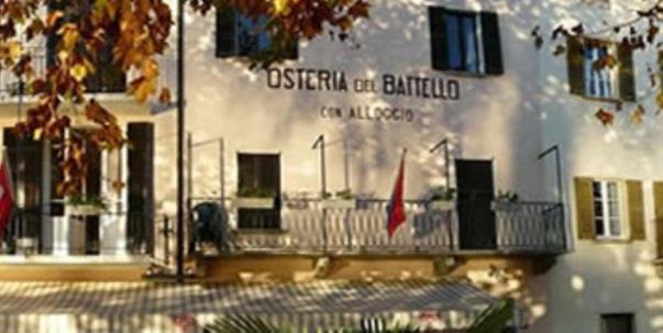 Osteria Battello Otel Caslano Dış mekan fotoğraf