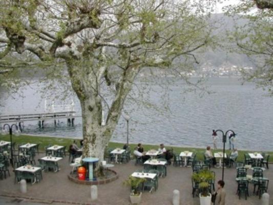 Osteria Battello Otel Caslano Dış mekan fotoğraf
